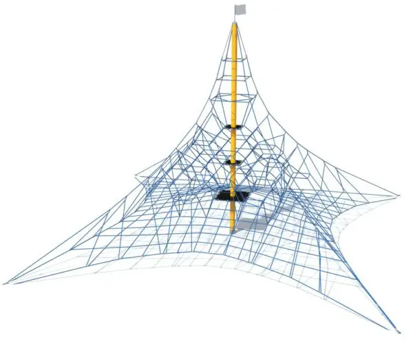 Klätterpyramid PIRAMIDO Q H: 7,5 m