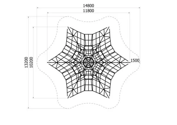 Klätterpyramid PIRAMIDO S H: 6,5 m - Bild 5