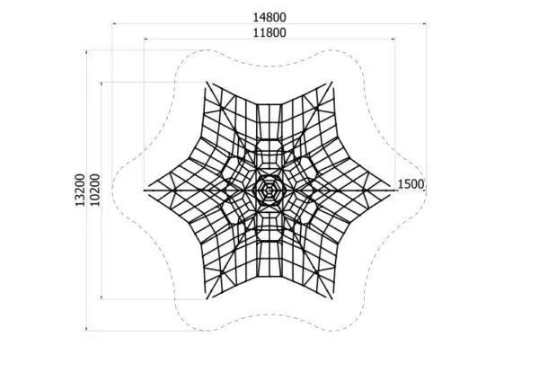 Klätterpyramid PIRAMIDO S H: 8,5 m - Bild 5
