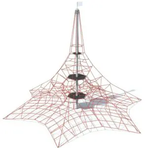 Klätterpyramid PIRAMIDO S H: 8,5 m