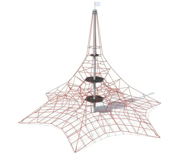 Klätterpyramid PIRAMIDO S H: 8,5 m