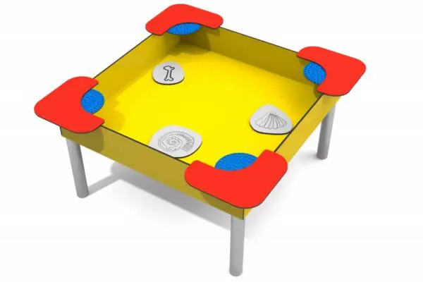 Upphöjd sandlåda SOMERO mått: 1,20 x 1,18 m - Bild 2