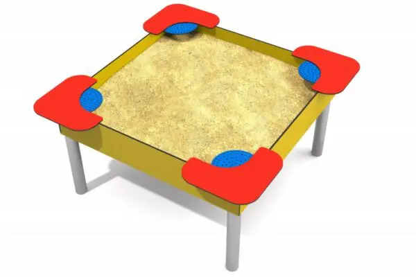 Upphöjd sandlåda SOMERO mått: 1,20 x 1,18 m - Bild 3