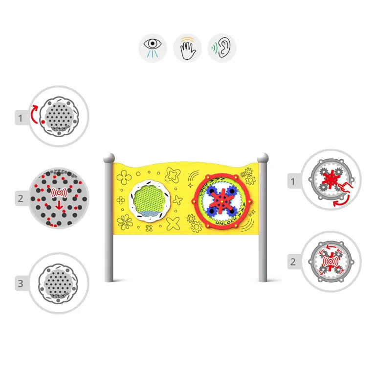 Sensorisk tavle PARO 12 - Billede 3