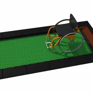 Trampolin ORTA-I 150 x 300 til kørestolsbruger