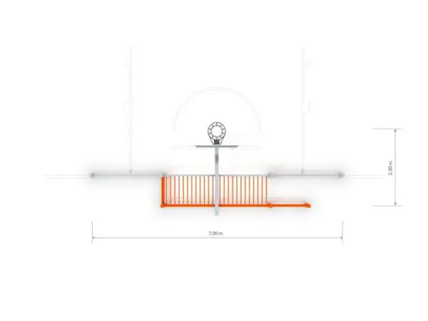 Backstop 2  (7,0 x 2,3 x 3,75 m) - Bild 2