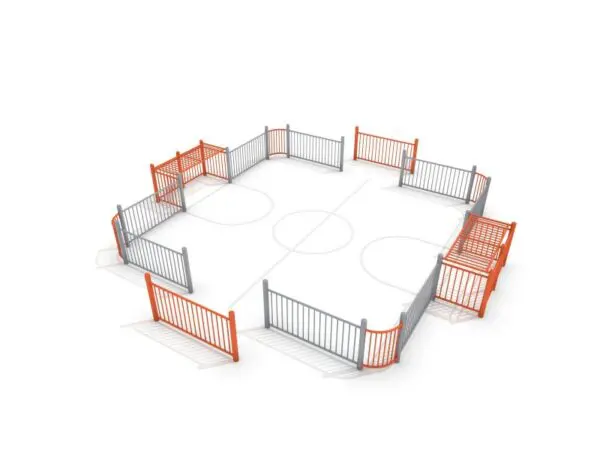 Fotbollsring 2 (7x7m x 1,0m)