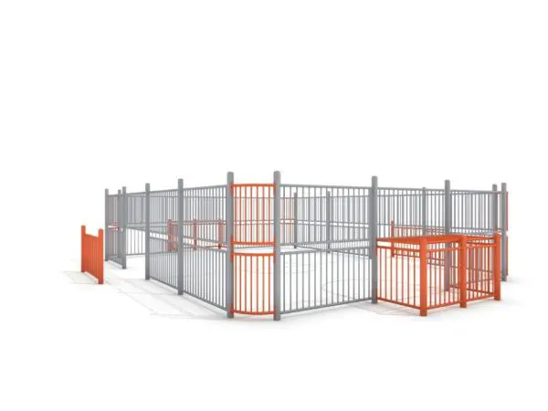 Fotbollsring 3 hög (9x7m x 1,0m) - Bild 2
