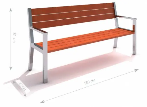 Stålbänk 17 - Bild 4