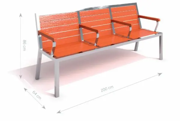 Stålbänk 20 - Bild 4