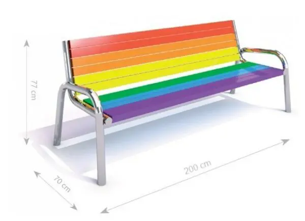 Stålbänk 23 - Bild 3