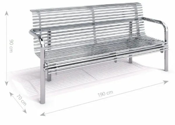 Stålbänk 26 - Bild 3