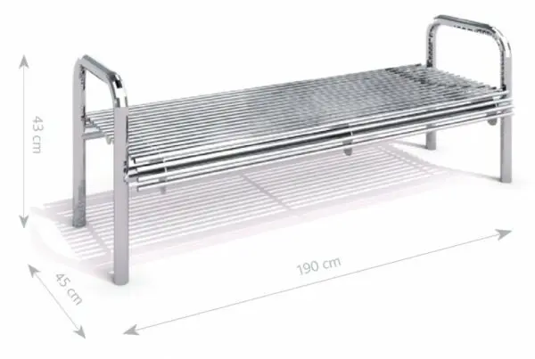 Stålbänk 27 - Bild 3