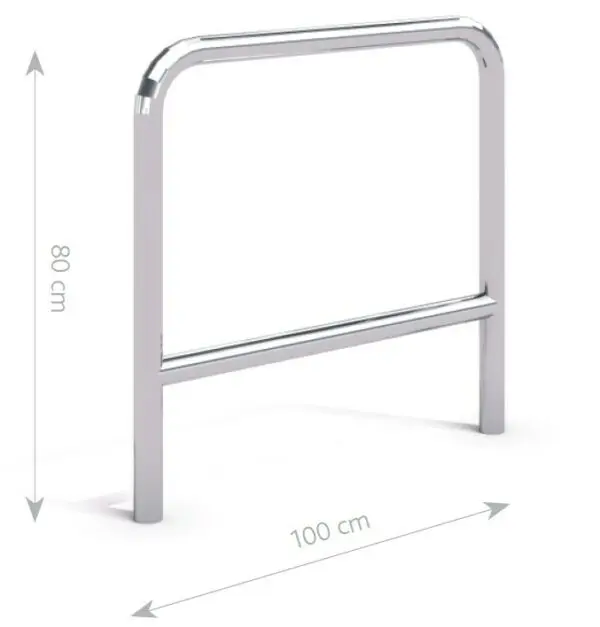 Cykelställ i rostfritt stål 04 - Bild 2