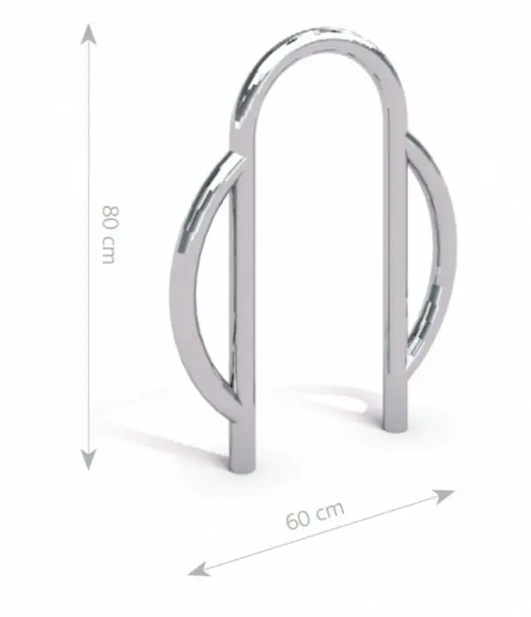 Cykelställ i rostfritt stål 08 - Bild 2