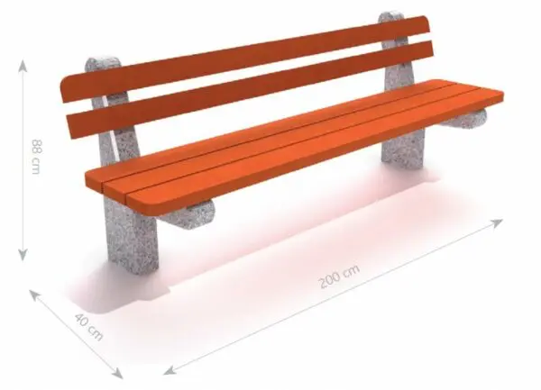 Betongbänk 02 - Bild 4