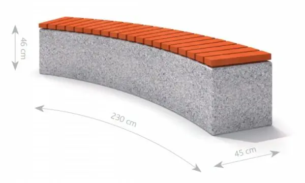 Betonggbänk 04 - Bild 4