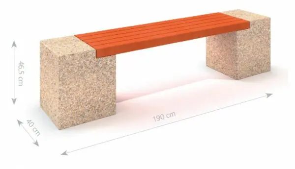Betongbänk 08 - Bild 4