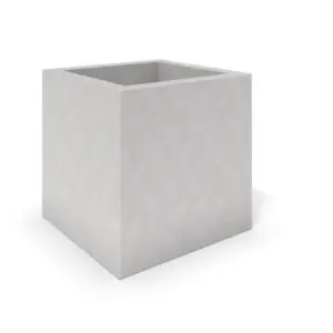 DECO vitt betongkärl 05