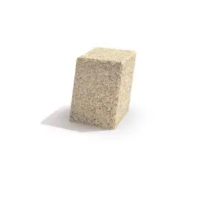 Pollare i betong 02 Kvadrat lutande