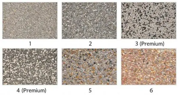 Betongbord runt för schack - dam - Bild 2