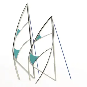 Sejlende klatrestativ