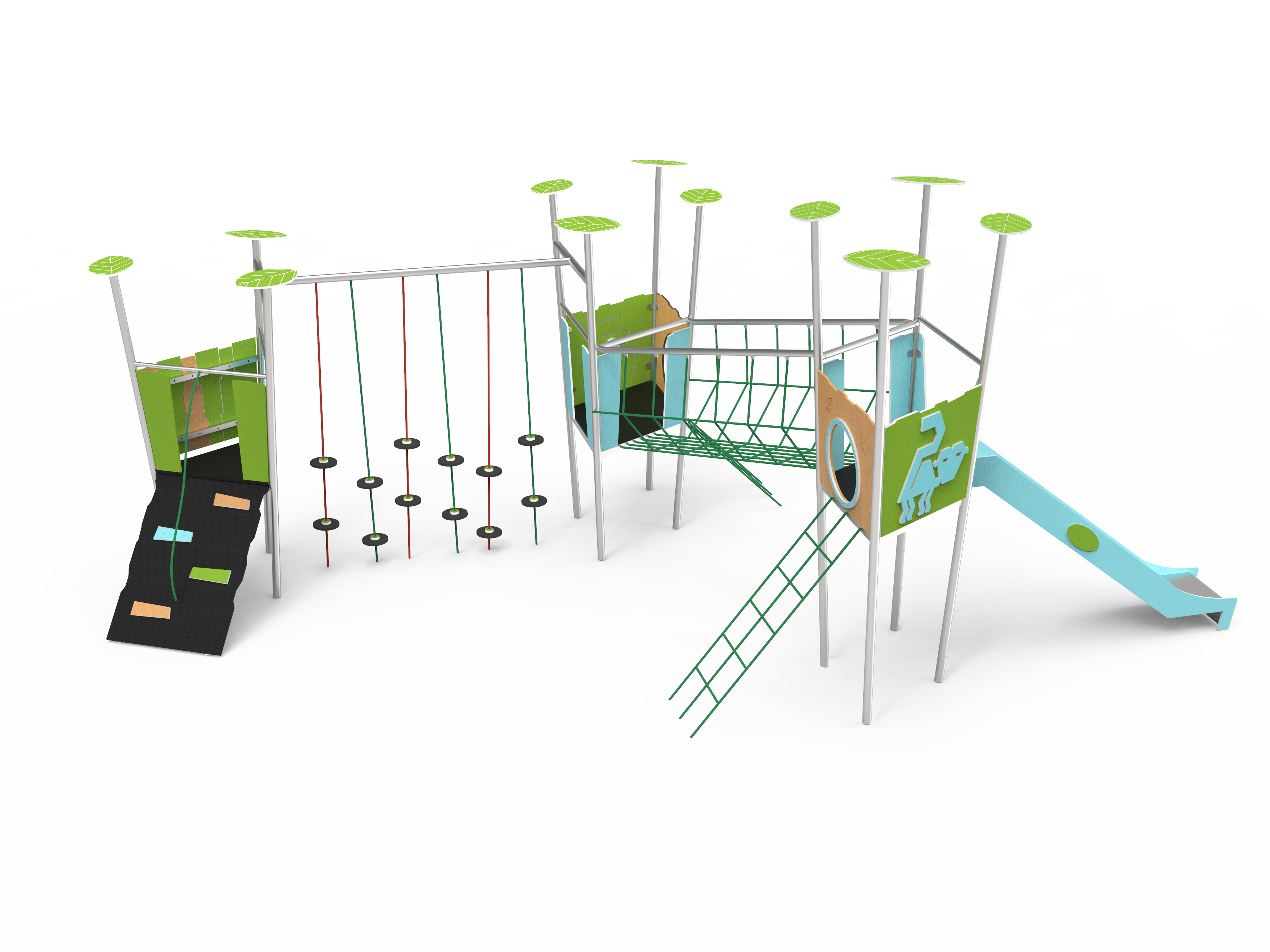 med tre tårne - LANG - Billede 2