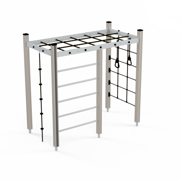 Klätterställning trä, modell 3