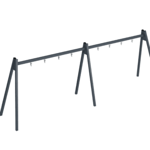 Metallstativ för 4 gungor