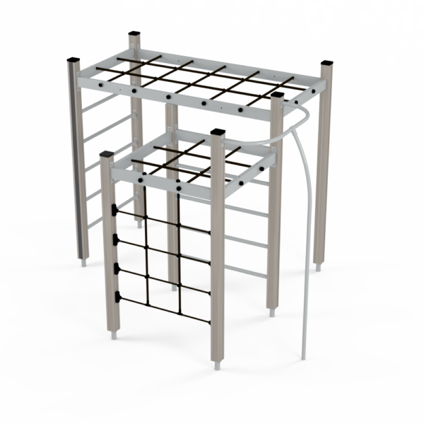 Klätterställning trä, modell 7