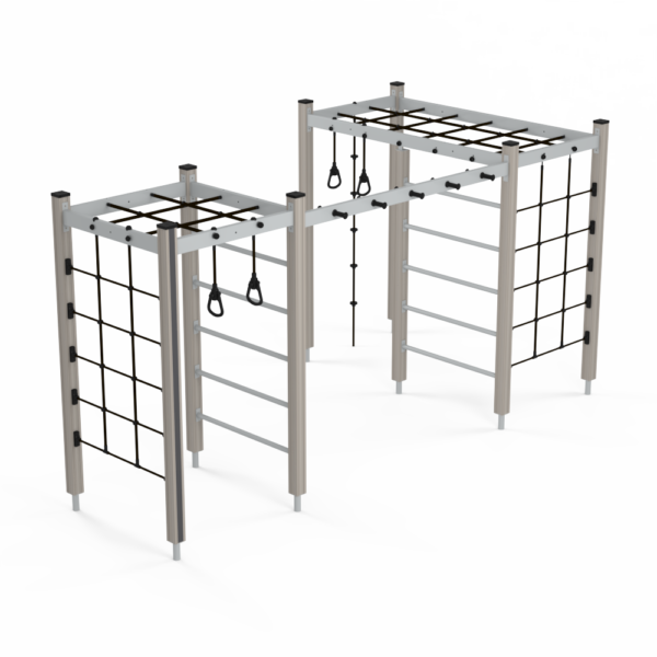 Klätterställning trä, modell 9