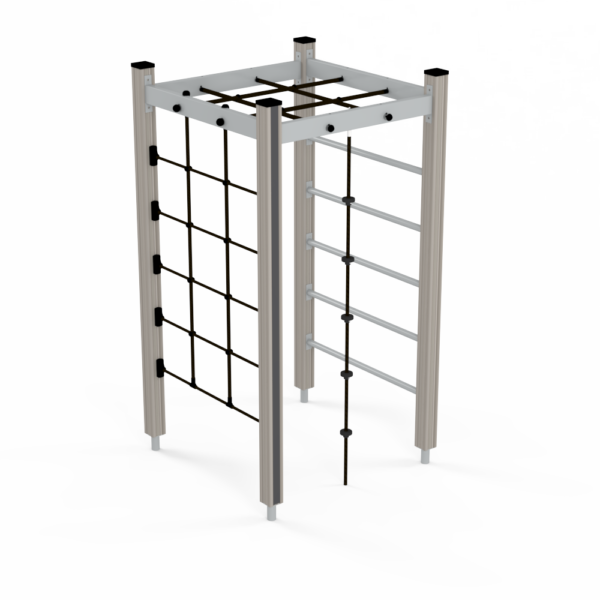 Klätterställning trä, modell 10