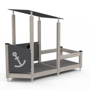 Lekhus båt stor