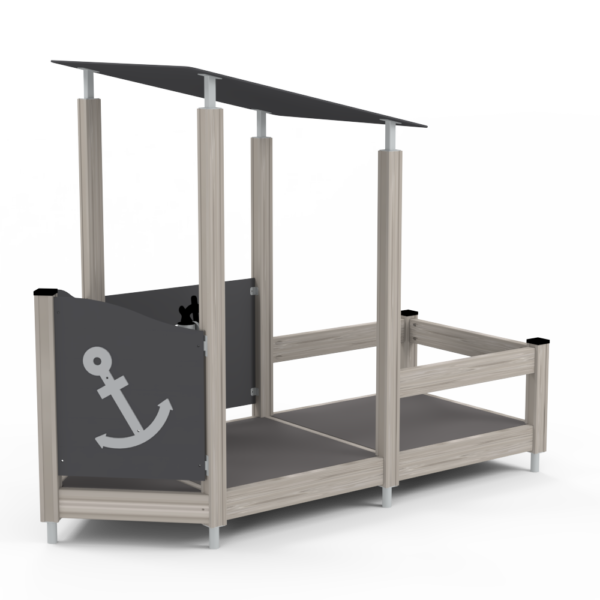 Lekhus båt stor