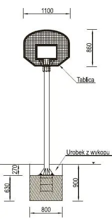 Bollspel - Amerikansk basketkorg mini - Bild 3
