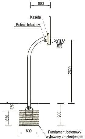 Bollspel - Amerikansk basketkorg mini - Bild 2