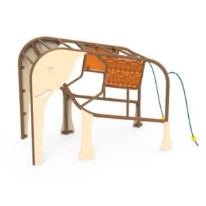 Inclusive Elephant klatrestativ