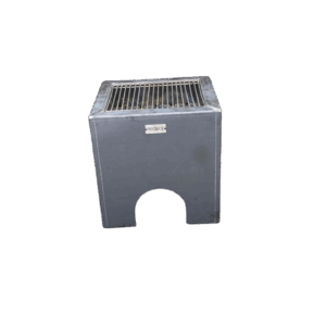 Grill i cortenstål 2 H: 720 mm