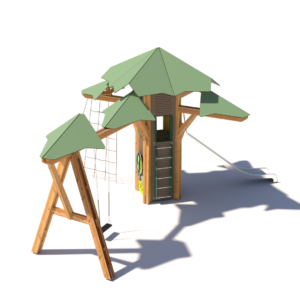 Playtree M med rutschkana & gunga