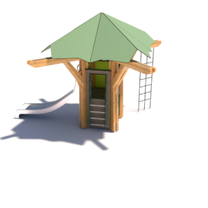 Playtree S med rutschkana