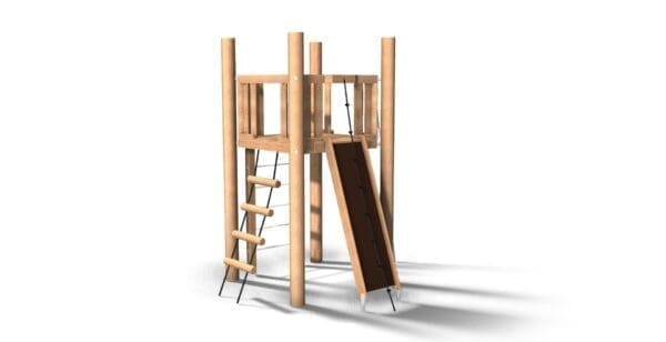 Robinia 4 klättersystem med golv