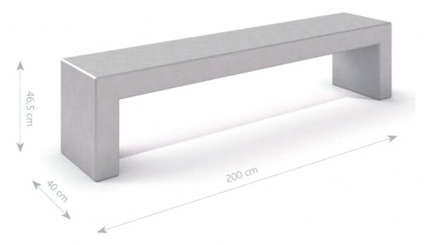 DECO betongbänk 8 - Bild 2