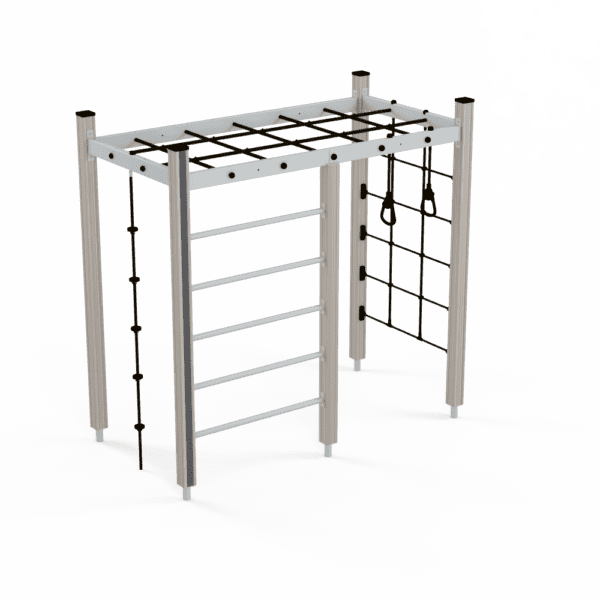 Klätterställning trä, modell 3